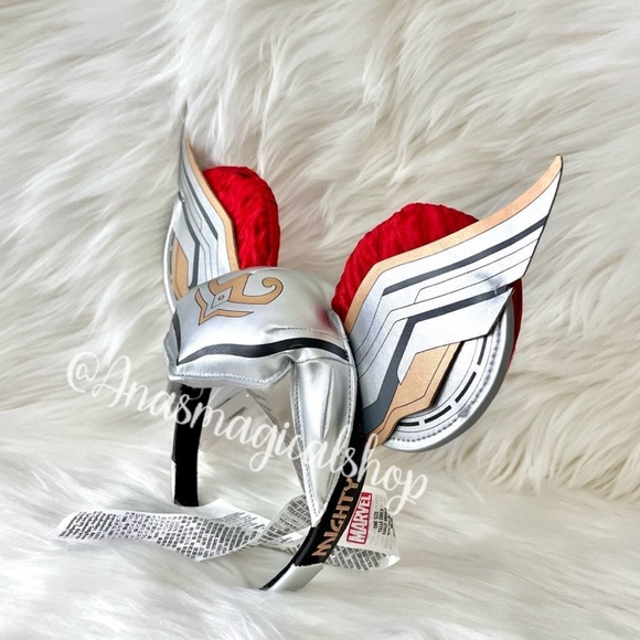 Disney Marvel Mighty Thor Mickey Ears Headband Love and Thunder 2022
